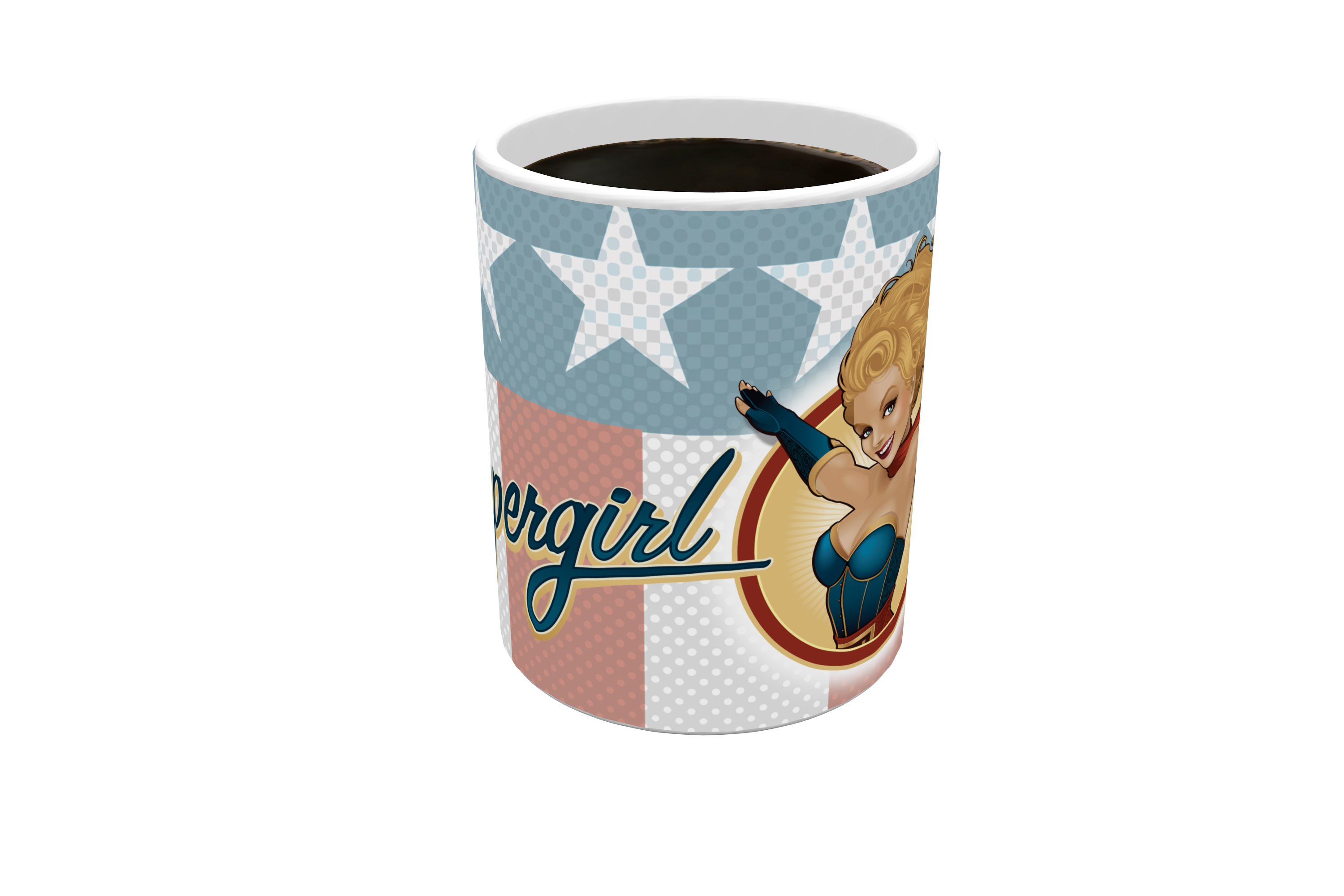 DC Comics (Justice League - Supergirl Bombshell) Morphing Mugs® Heat-Sensitive Mug MMUG096